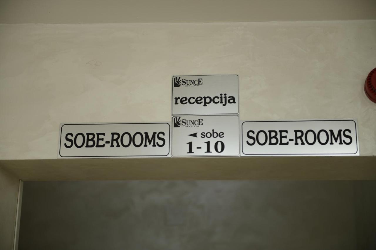 Hotel Sunce Kraljevo Bagian luar foto